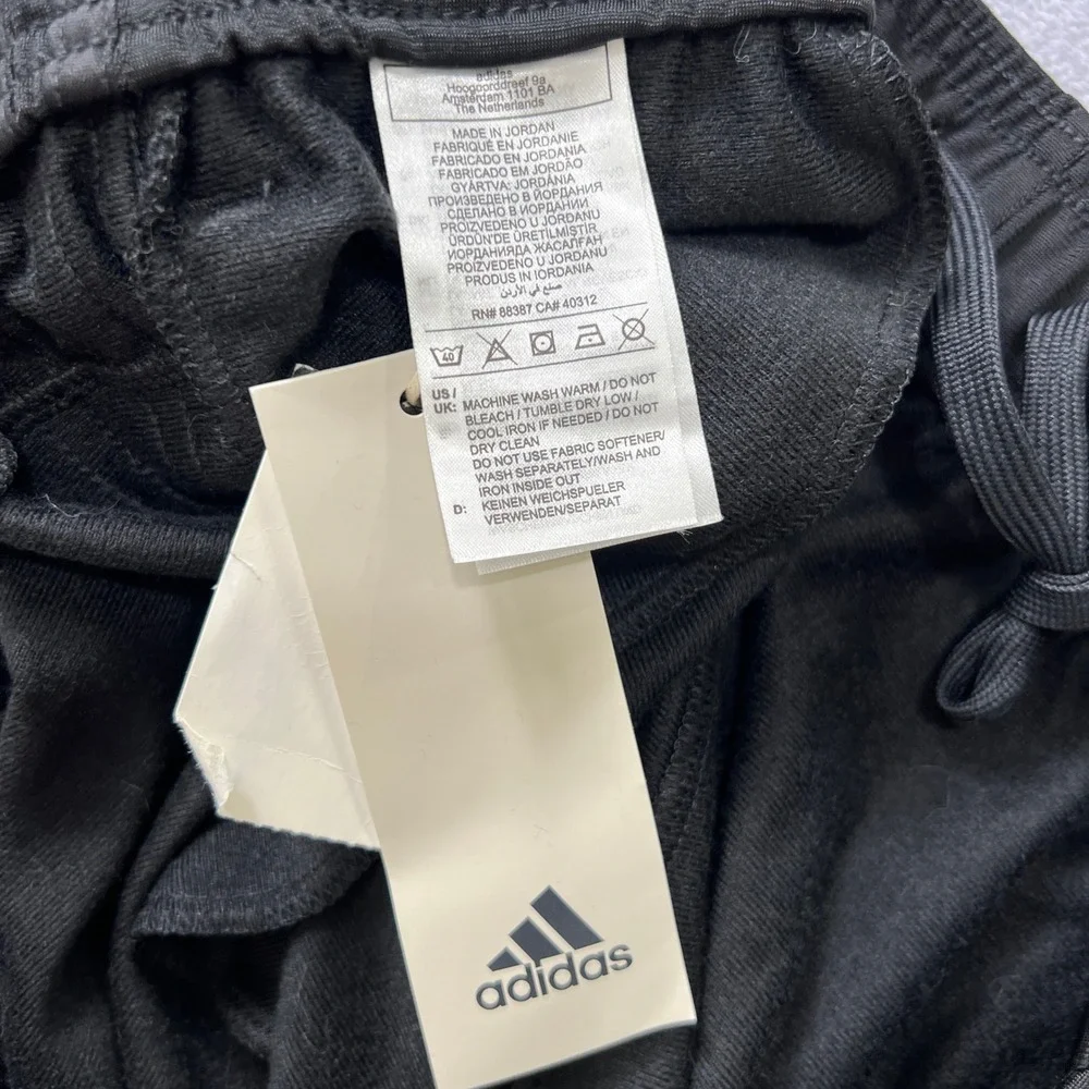 Adidas Teamgeist Adicolor Black Stripe Track Pants Mens Large‎ Athletic Training